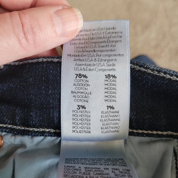 Mother The Mid Rise Dazzler Ankle Disco Dolls size 27 - Picture 14 of 16